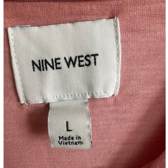 Flattering Ruched Pink Dress Large Stretch Sleeveless Bodycon Casual - Picture 5 of 8